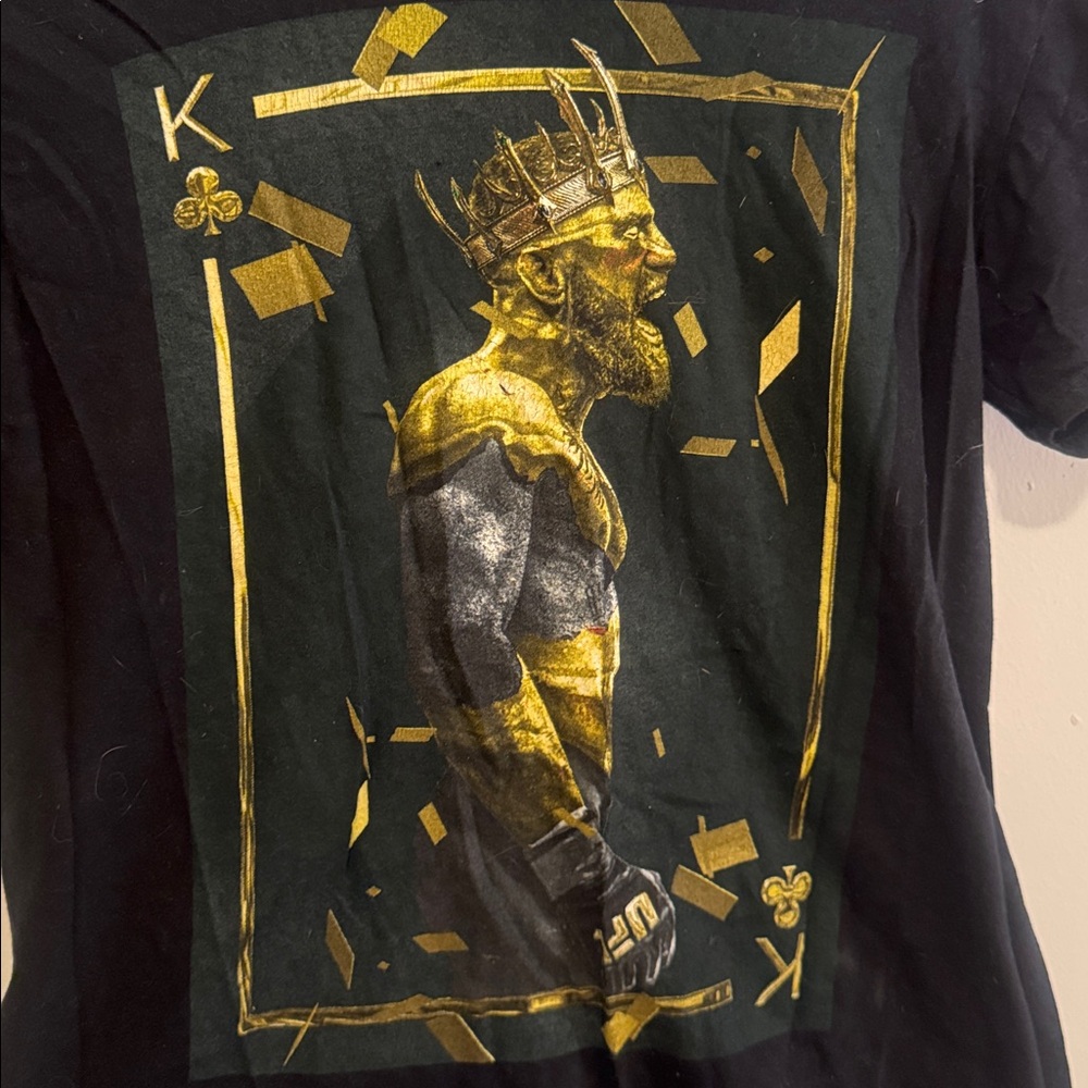 Reebok Black and Gold Graphic Tee - Picture 2 of 3